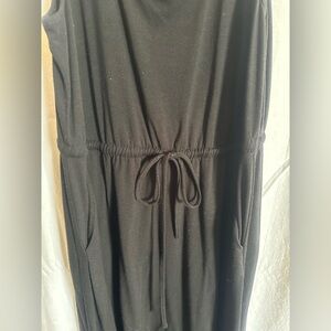 Torrid Black Sleeveless Casual Midi Dress